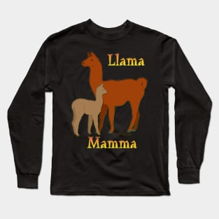 Llama Mamma Long Sleeve T-Shirt